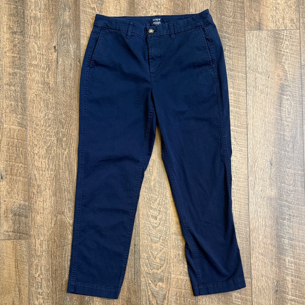 J. Crew Women's Navy Trousers